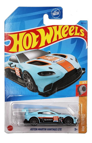 Aston Martin Vantage Gte Gulf - 1/64 Hot Wheels