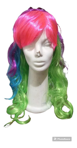 Disfraz De Peluca Estilo Rainbow Dash By La Parti Wigs!