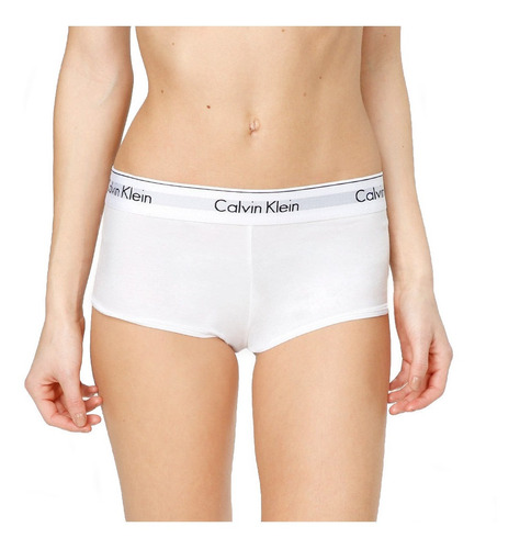 Calcinha Calvin Klein Boxer Logo Mar3891