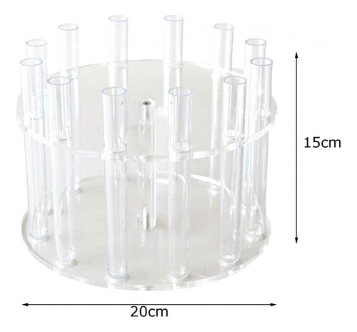 Soporte Acrílico Transparente Para Pastel, Soporte Para