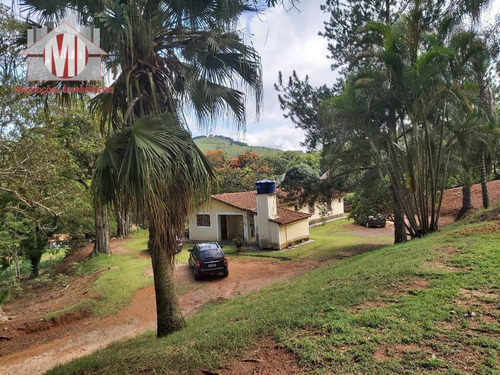 Linda Chácara Com 05 Dormitórios, Piscina, Área Gourmet, Pomar, Ótima Localização, À Venda, 9000 M² Por R$ 500.000 - Zona Rural - Pinhalzinho/sp - Ch0851