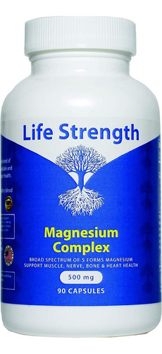 Complejo Magnesio 90 Cap Life - Un - Unidad A $2567