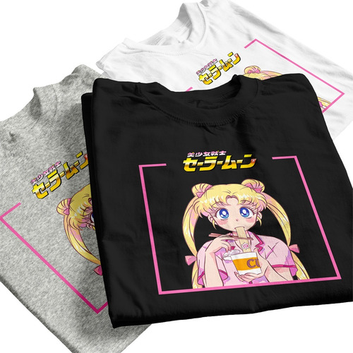 Imagen 4 de 6 de Remera Algodón Sailor Moon Serena Ramen