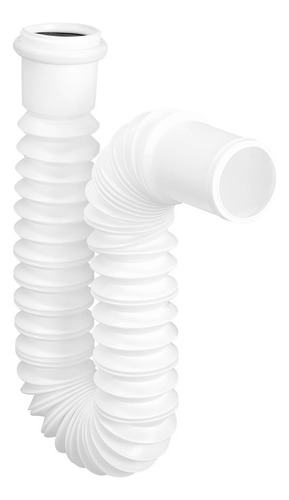 Fleximatic 2950 Trampa Candado Flexible 55 Cm P/ Fregadero Color Blanco