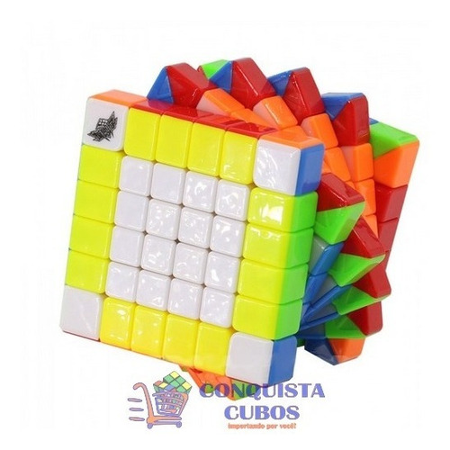 Cubo Mágico 6x6x6 Cyclone Boys D-fantix Colorido