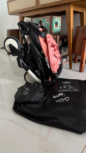 Carrinho Yoyo Babyzen Super Conservado + Extensor Coral-claro Branco (Usado)