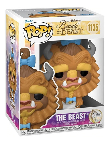 Funko Pop La Bella Y La Bestia - Bestia Cabello Rizado #1135