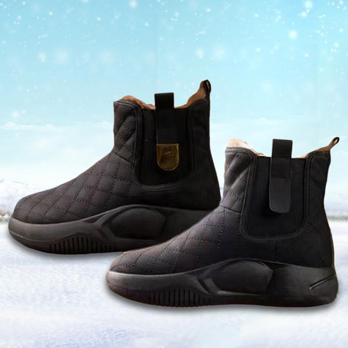 Botas De Nieve De Invierno Botines Aislamiento 37 Negro