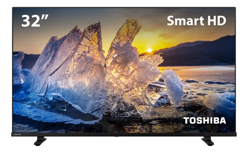 Smart Tv Dled 32 Hd Toshiba Vidaa 2hdmi 2usb Wi fi Tb020m Cor Preto