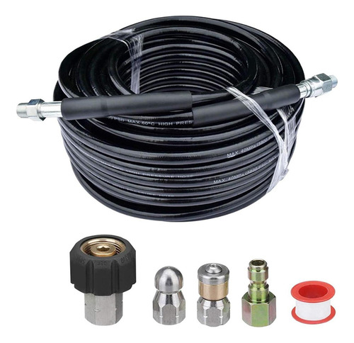 Kit De Bico De Lavadora De Alta Pressão Com Mangueira De
