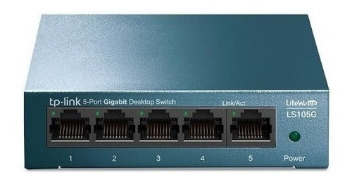 Desktop Switch Tplink 5 Puertos Gigabit Ls105g