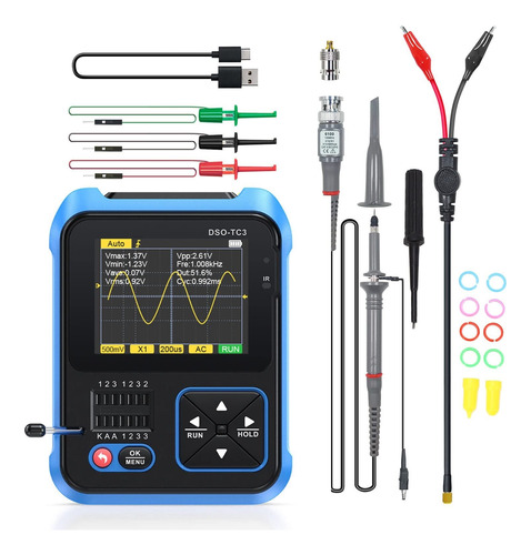 Osciloscopio Digital Transistor Tester Medidor Lcr 3 En 1