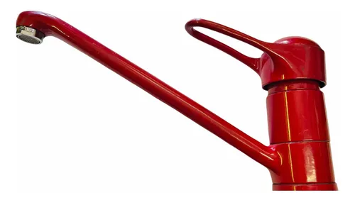 Monomando Lavaplato Nibsa Color Rojo Modelo Vichiuquen Cuotas