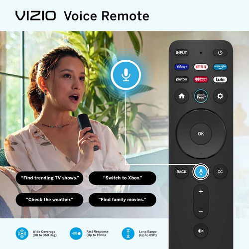 Vizio Smart Tv Quantum 4k Hdr Clase M De 65 - M65q7-j01