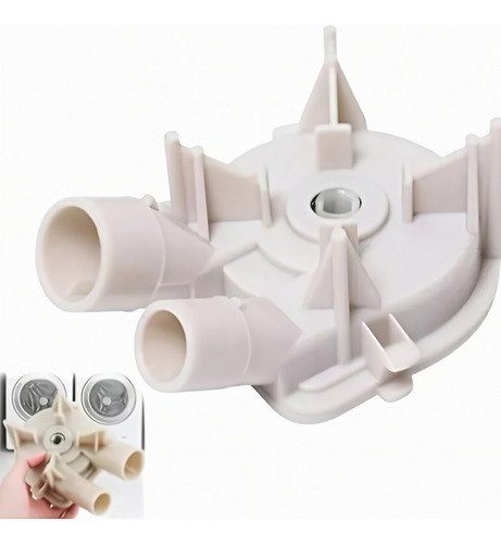 3363394 - Bomba De Drenaje Compatible Con Lavadoras Whirlpool Y Kenmore, Como Los Modelos Lsw9750pq3, 110.26812690, 110.28522701, Lte5243dqa, Taws850pq2, Lsr7233eqq, Entre Otros.