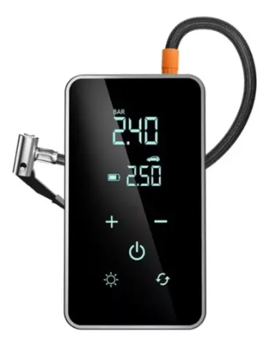 Bomba De Ar Inteligente Calibrador Pneu Portátil Digital 110v