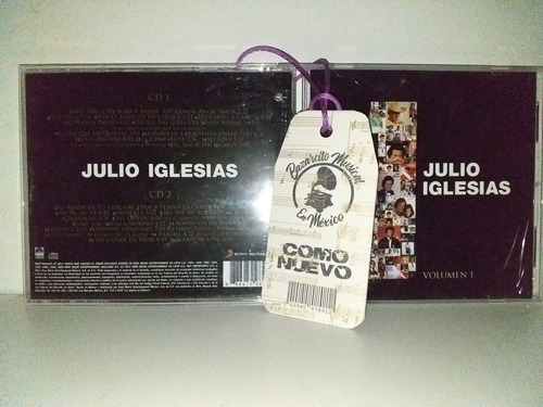 Julio Iglesias Cd Doble Volumen 1 Lo Mejor Éxitos Como Nuevo