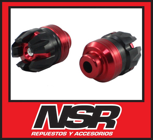 Imagen 6 de 10 de Sliders De Llanta Aluminio Caliper Universales X2 Nsr Motos