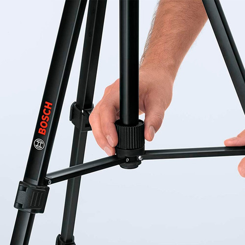 Imagen 4 de 7 de Tripode Bosch Nivel Burbuja 55-157 Cm Rosca 1/4 Profesional