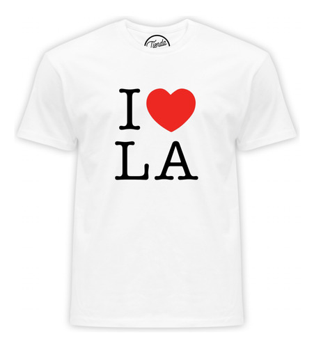 Playera I Love Los Angeles Corazon Souvenir T-shirt