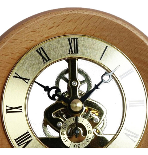 Reloj De Engranajes Reloj Steampunk Versión De Metal Moda C