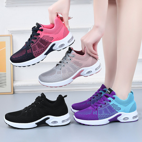 Transpirable Zapatillas Deportivas Con Amortiguación De Aire Zapatillas De Tenis Para Correr Ligeras