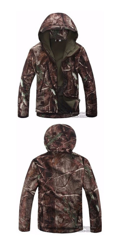 Chaqueta Softshell Camuflaje Rama Tactica Militar Caza