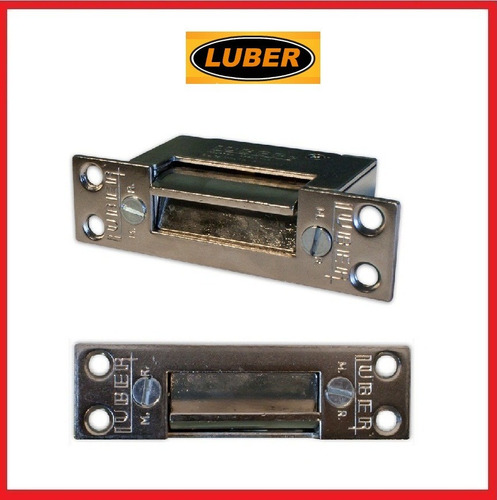 Cerradura Electrica Luber 1500 Doble Bobina Destrabapestillo