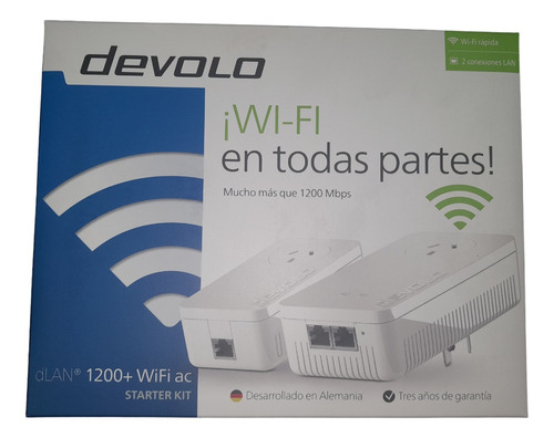 Powerline Plc Devolo 1200+ Starter Kit 