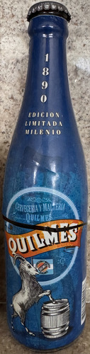 Colección De Botellas Quilmes Milenio Vacías Antiguas (Usado)