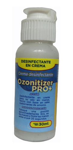 Crema Desinfectante Para Manos 10 Piezas De 30 Ml