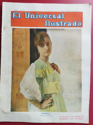 El Universal Ilustrado. Revista Antigua De 1918