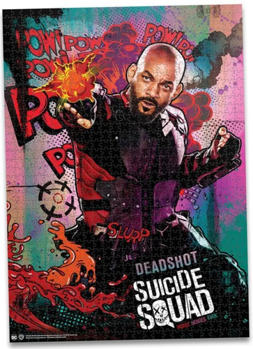 Will Smith Suicide Squad Deadshot Dc Rompecabezas 1k Kelvin