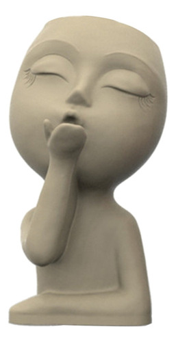 Molde De Silicone Em Formato De Boneca Com Rosto Humano,