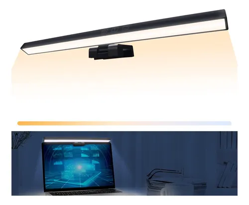 Barra De Luz De Monitor Laliled, Lámpara De Computadora Con