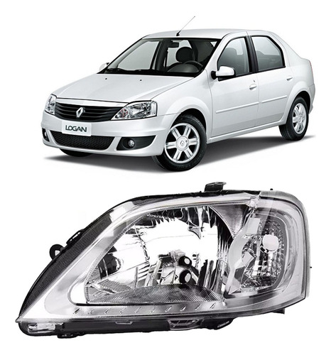 Optica Izquierda Renault Logan 2007 2008 2009 2010