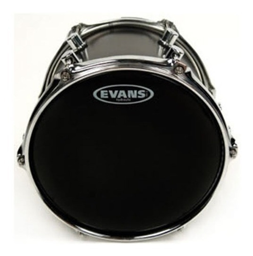 Evans Tt08hbg Parche Golpe Tom 8 PuLG Hydraulic Black