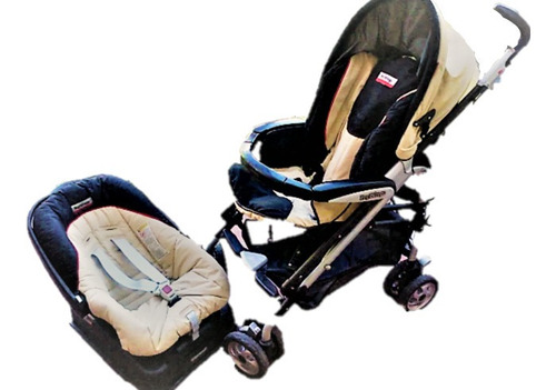 Cochecito Peg Perego Pliko P3 + Primo Viaggio Con Base-auto