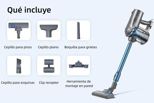 Greenote Aspiradora De Mano Con Cable 600w 4 En 1 18kpa 1,2l Portatil