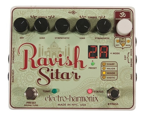 Electro Harmonix Ravish Sitar Nuevo  - Entrega Inmediata