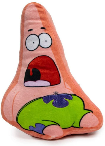 Juguete Para Perros, Nickelodeon, Peluche Squeaker Bob Espon