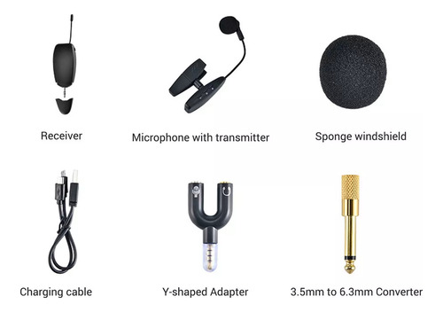 Microfone Sem Fio, Trompetes, Saxofone Cardióide Uhf Com