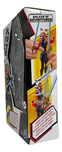 Ahsoka Tano Galaxy Of Adventures Figura Star Wars Hasbro