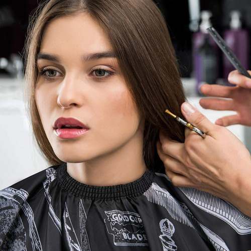 Capa De Barbero Para Cortar El Cabello, Paquete De 2 Unid...