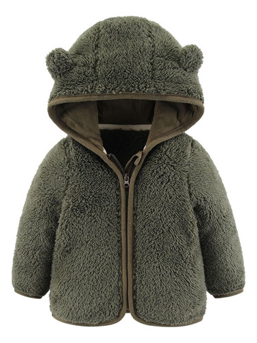Chaquetas De Forro Polar Con Capucha Y Cremallera Para Niñas