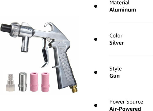 Jewboer Sand Blaster Gun,sandblasting Sandblaster Gun Kit