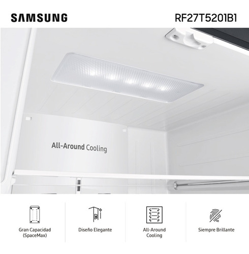 Imagen 7 de 11 de Side By Side Samsung Tecnología Digital Inverter Rf27t5201b1