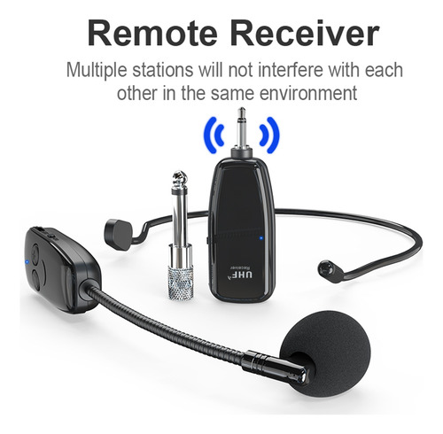 Microfone De Ouvido Sem Fio Para Amplificadores De Voz Wirel