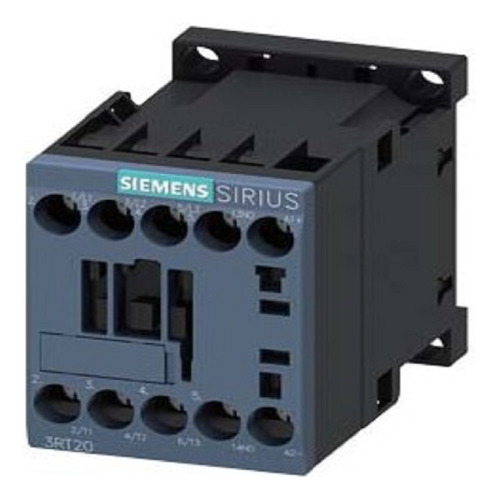 Contactor 3x12 Amperio Bobina  220vdc Siemens  3rt2017-1an21