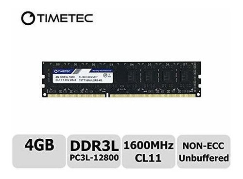 Timetec Hynix Ic 4gb Ddr3l 1600mhz Pc3l-12800 Sin Ecc